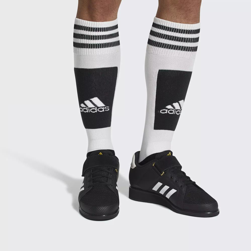 Adidas Power Perfect 3 Zapatillas Halterofilia Negros Para Hombre (MX-72639)